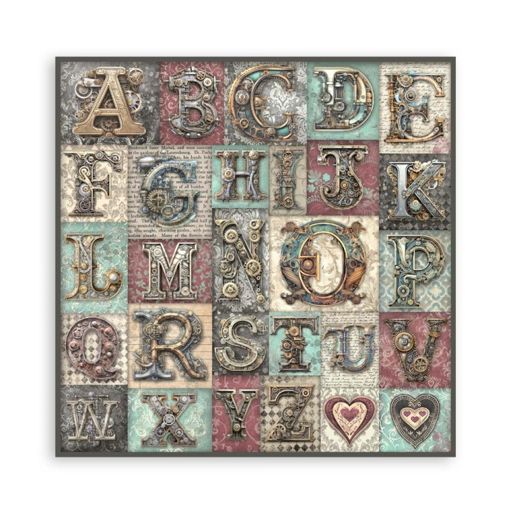 Zestaw papierów jednostronnych do scrapbookingu 20x20 Master of Magic SBBSXB09 Stamperia