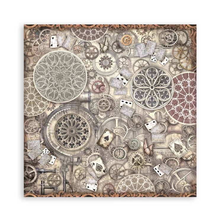 Zestaw papierów jednostronnych do scrapbookingu 20x20 Master of Magic SBBSXB09 Stamperia