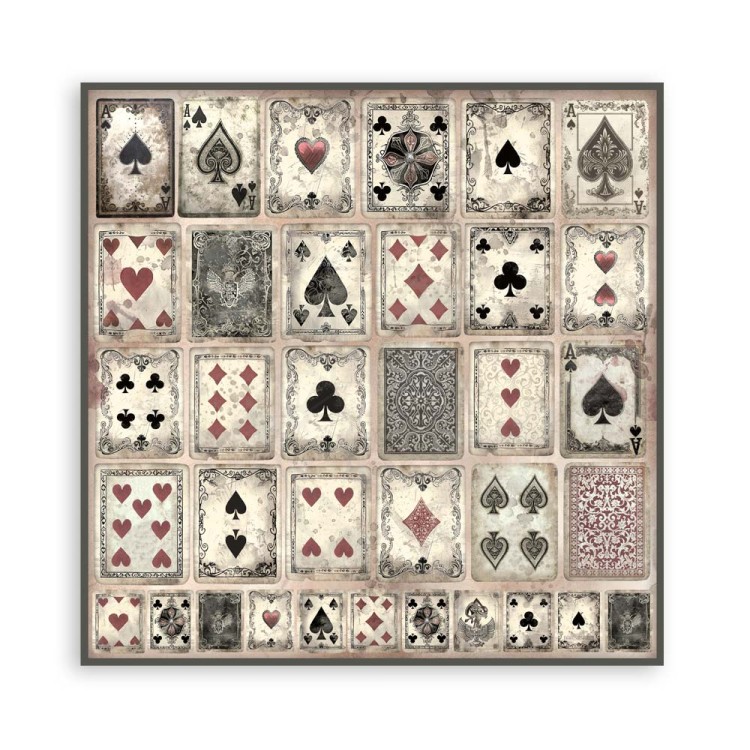 Zestaw papierów jednostronnych do scrapbookingu 20x20 Master of Magic SBBSXB09 Stamperia