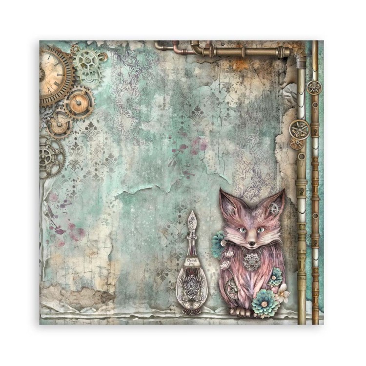 Zestaw papierów jednostronnych do scrapbookingu 20x20 Master of Magic SBBSXB09 Stamperia