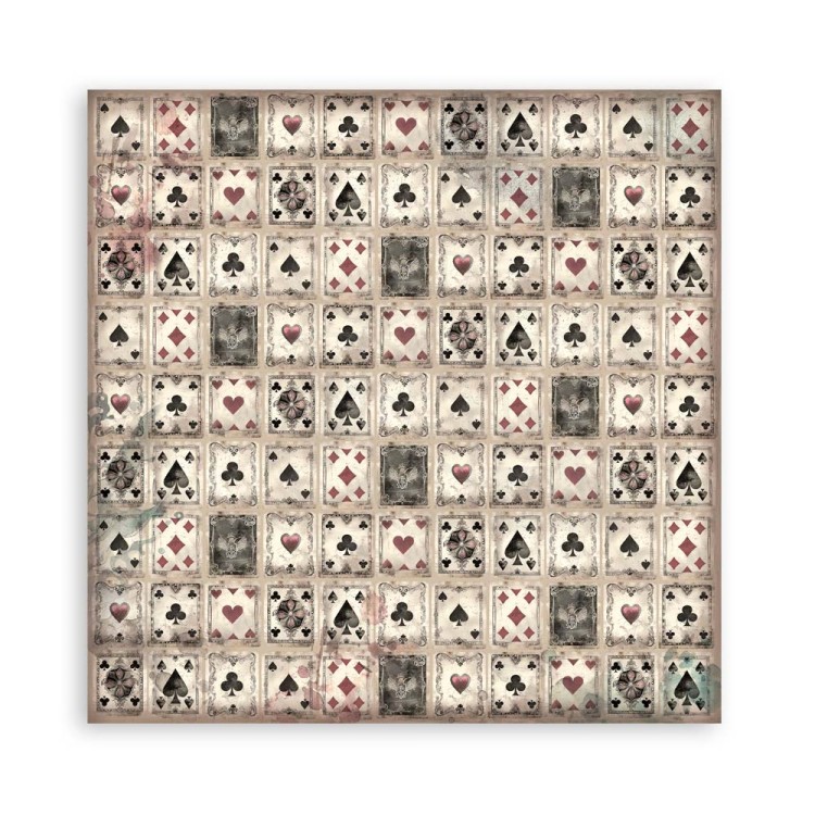 Zestaw papierów jednostronnych do scrapbookingu 20x20 Master of Magic SBBSXB09 Stamperia