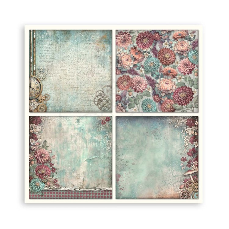 Zestaw papierów jednostronnych do scrapbookingu 20x20 Master of Magic SBBSXB09 Stamperia