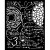 Szablon maska 20x25cm Master of Magic Gotyk KSTD175 Stamperia