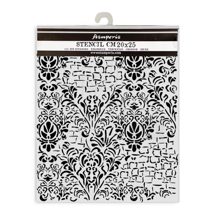 Szablon maska 20x25cm Master of Magic Tapeta KSTD173 Stamperia