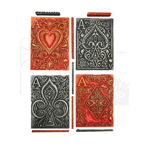 Foremka silikonowa A5 Master of Magic Karty KACMA573 Stamperia