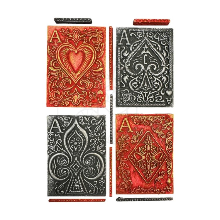 Foremka silikonowa A5 Master of Magic Karty KACMA573 Stamperia