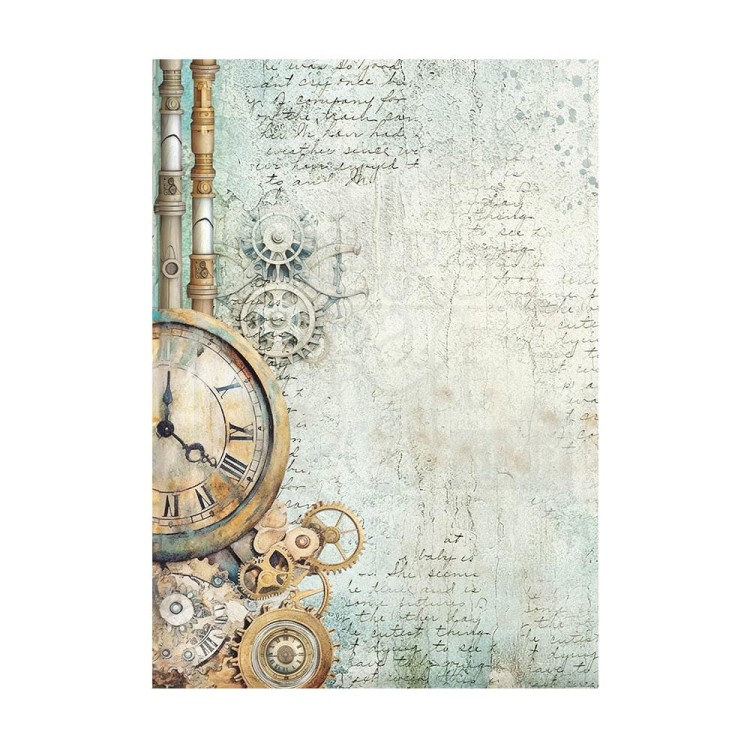 Papier ryżowy A6 Master of Magic Tła DFSAK6037 Stamperia