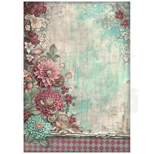 Papier ryżowy do decoupage A4 Master of Magic Peonia DFSA41011 Stamperia