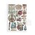 Papier washi A5 Master of Magic 8 szt SBW16 Stamperia