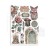 Papier washi A5 Master of Magic 8 szt SBW16 Stamperia