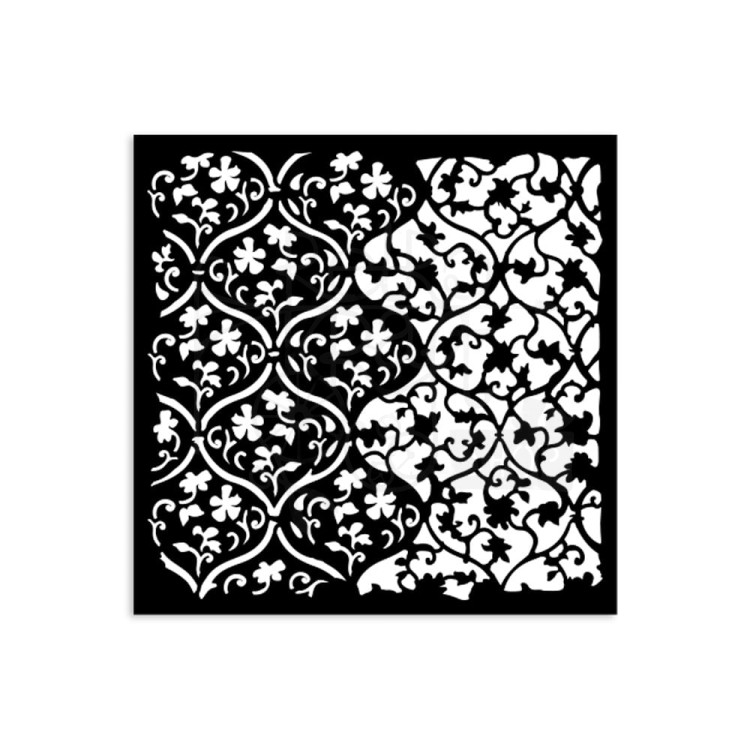 Szablon maska 12x12cm Best Sellers Tapeta i negatyw KSTDS19 Stamperia