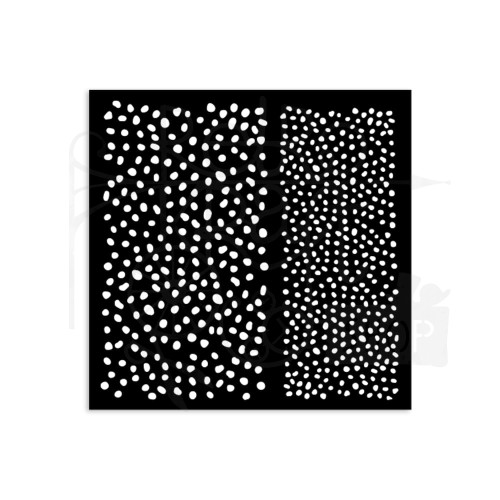 Szablon maska 12x12cm Best Sellers Kropkowane tła KSTDS17 Stamperia
