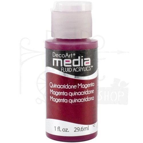 Fluid Acrylics płynny pigment polimerowo - akrylowy Quinacridone Magenta DMFA35 DecoArt