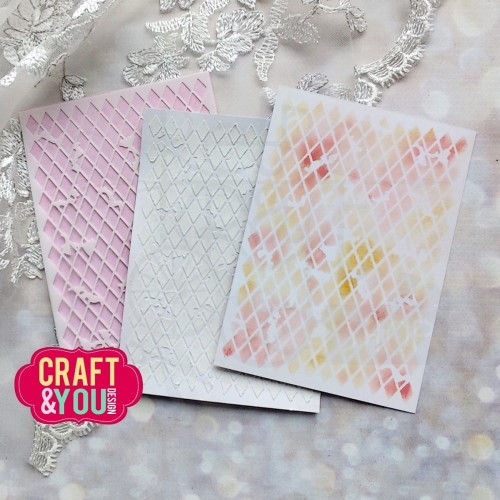 Szablon maska A6 Romby SC007 Craft&amp;You Design