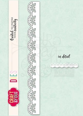 Wykrojnik Serwetkowy border CW336 Craft&amp;You Design