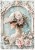 Papier ryżowy do decoupage 24x33 Dream in Turqoise 2 LBD411 LaBlanche