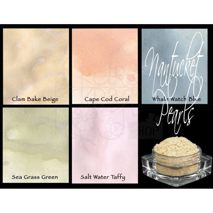 Zestaw pigmentów Magical Jar Nantucket Pearls 5 szt MAG-08 Lindy's