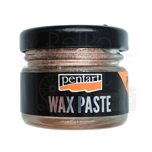 Pasta woskowa metaliczna różowe złoto 20ml 35126 Pentart