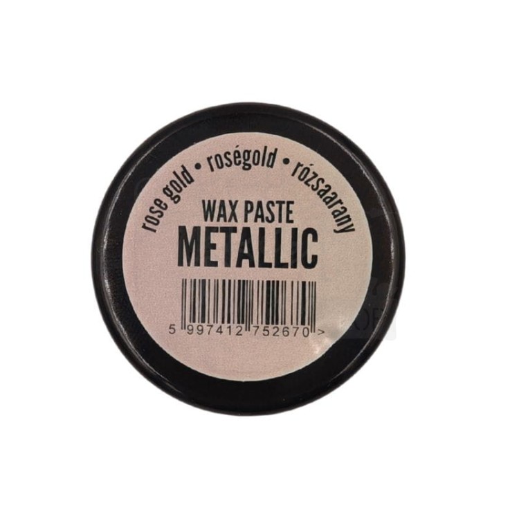 Pasta woskowa metaliczna różowe złoto 20ml 35126 Pentart
