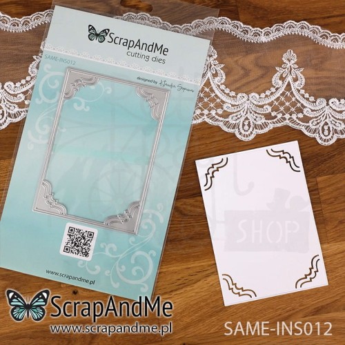 Wykrojnik Ramka na zdjęcie 9x13 cm SAME-INS012 - ScrapAndMe