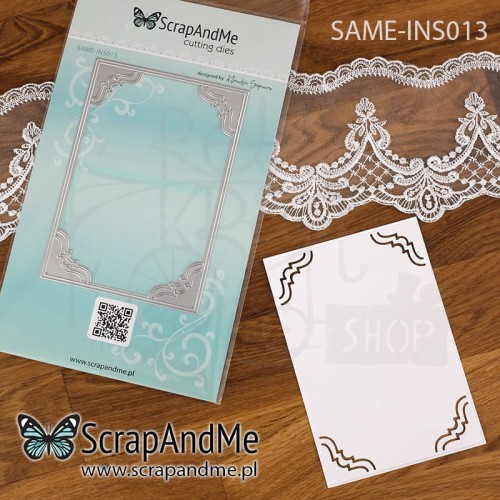Wykrojnik Ramka na zdjęcie 10x15 cm SAME-INS013 - ScrapAndMe
