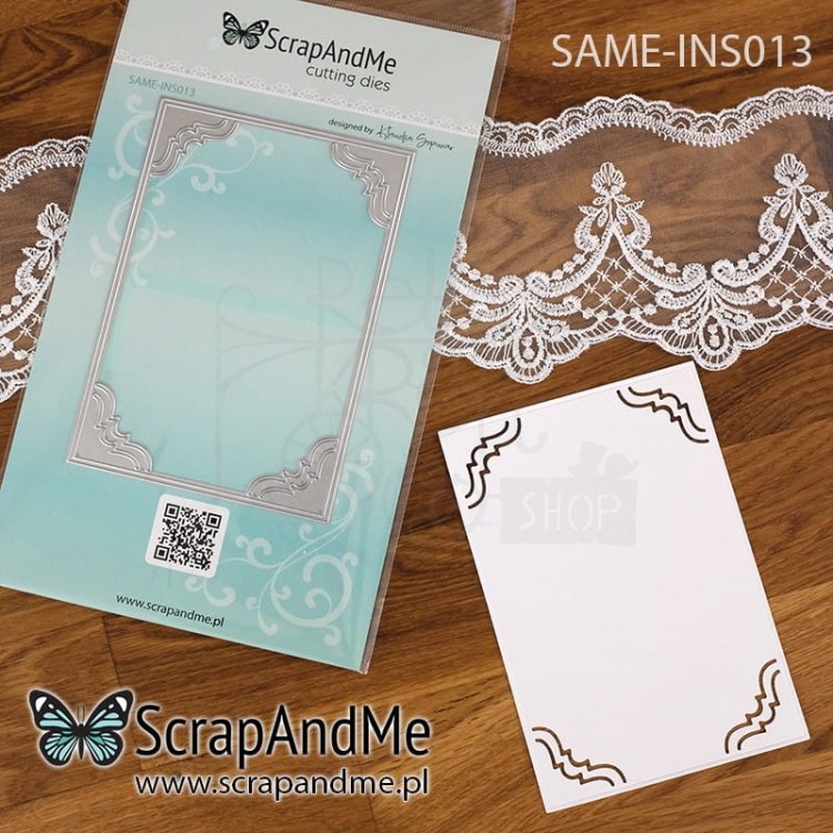 Wykrojnik Ramka na zdjęcie 10x15 cm SAME-INS013 - ScrapAndMe