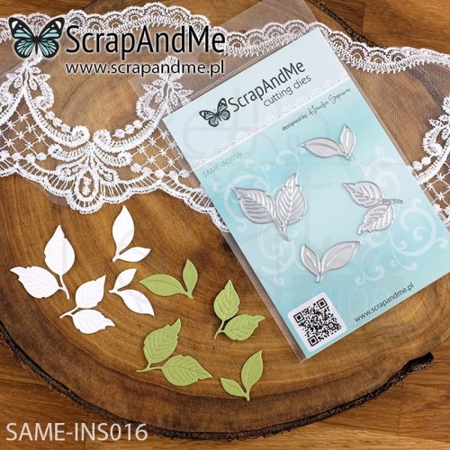 Wykrojnik Listki SAME-INS016 - ScrapAndMe