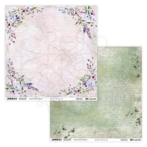 Papier do scrapbookingu 30x30 Sunday Morning 05/06 - ScrapAndMe