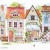 Serwetka 33x33 - Miasteczko kolorowe domki