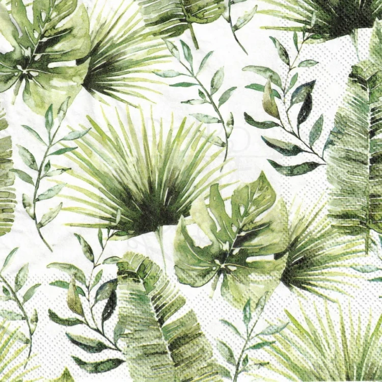 Serwetka 33x33 - Liście
