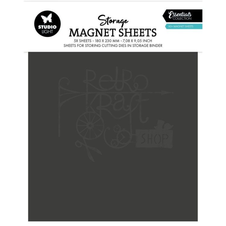 Arkusze magnetyczne na wykrojniki A5 Storage Magnet sheet Essentials SL-TO-STOR06 StudioLight
