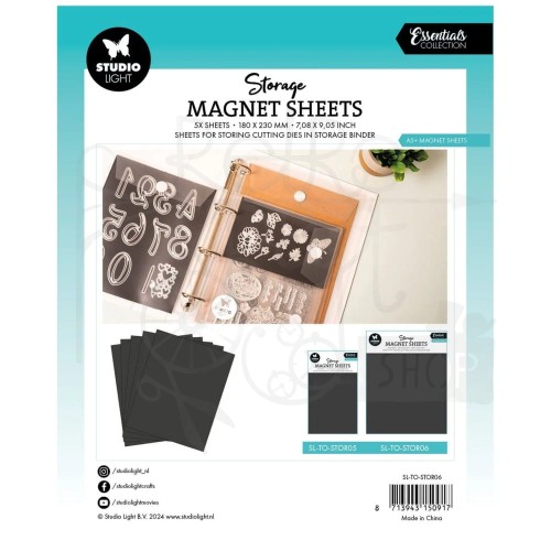 Arkusze magnetyczne na wykrojniki A5 Storage Magnet sheet Essentials SL-TO-STOR06 StudioLight