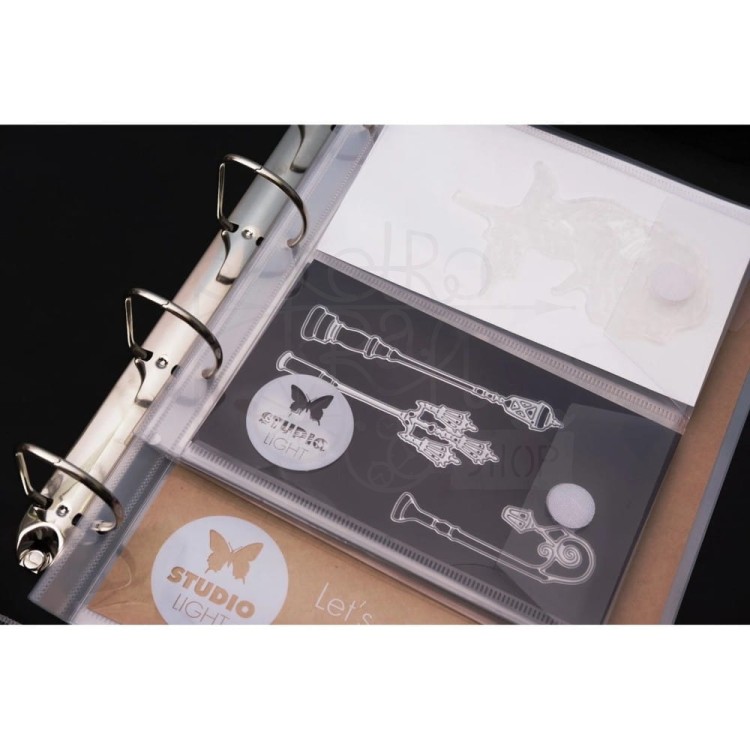 Organizer na stemple i wykrojniki A4 Storage Binder Essentials SL-TO-STOR01 StudioLight