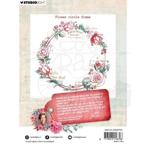 Stempel silikonowy Sending You Love Background Collage JMA-SYL-STAMP796 StudioLight