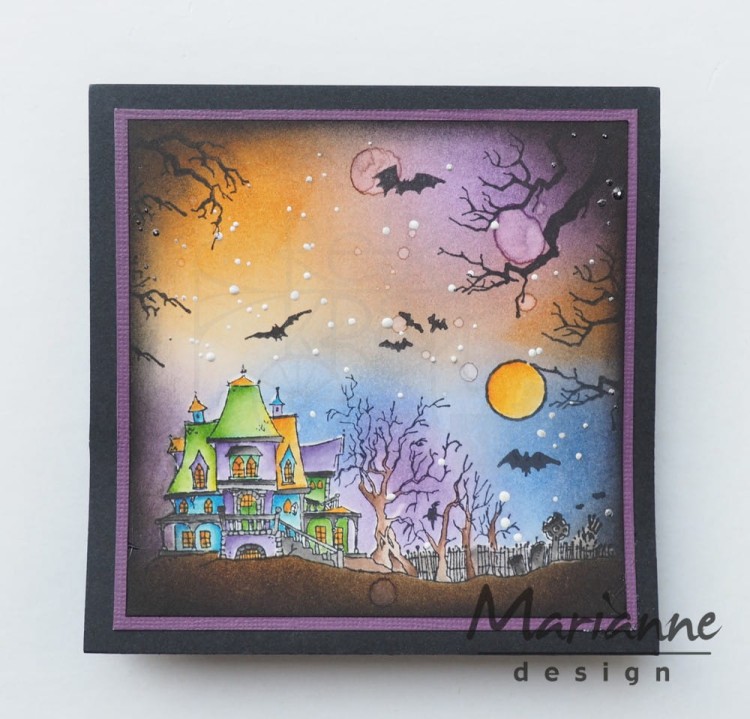 Wykrojnik Pajęczyna CR1422 Marianne Design