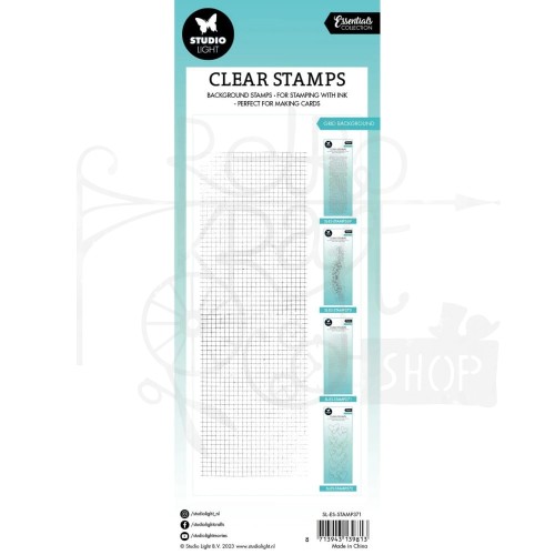 Stempel silikonowy Grid Background Tło SL-ES-STAMP371 StudioLight