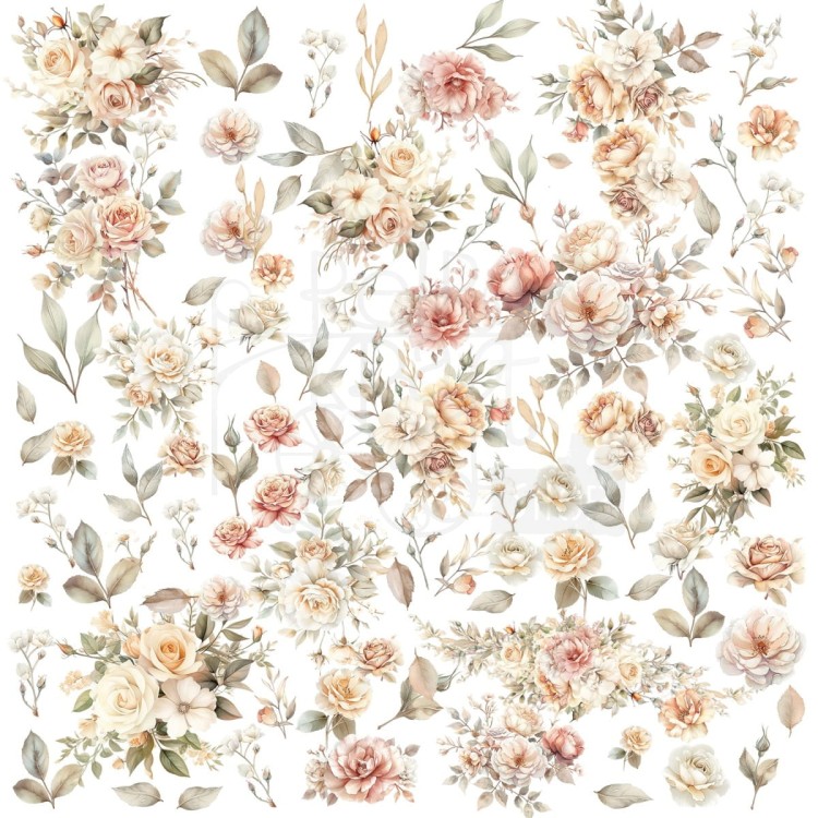 Ozdoby papierowe Die-cuts One Perfect Day Wildflower 97 elementów OFD-30938 49 and Market