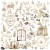 Ozdoby papierowe Die-cuts One Perfect Day Elements 89 elementów OFD-30921 49 and Market