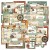 Ozdoby papierowe Die-cuts Wanderlust Explorer 87 elementów DWE-30433 49 and Market