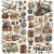 Ozdoby papierowe Die-cuts Wanderlust Explorer 151 elementów DWE-30426 49 and Market