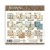 Zestaw papierów do scrapbookingu 20x20 Hidden Grove SBBS124 Stamperia