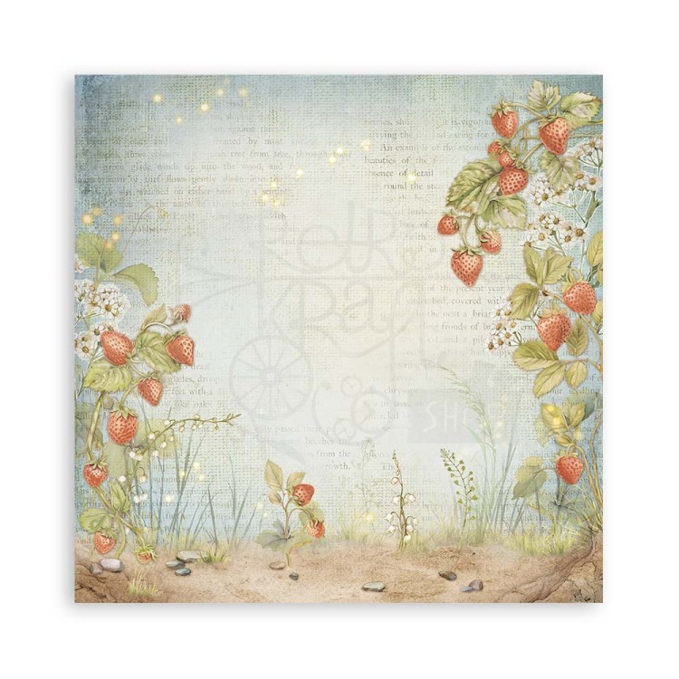 Zestaw papierów jednostronnych do scrapbookingu 20x20 Hidden Grove SBBSXB10 Stamperia