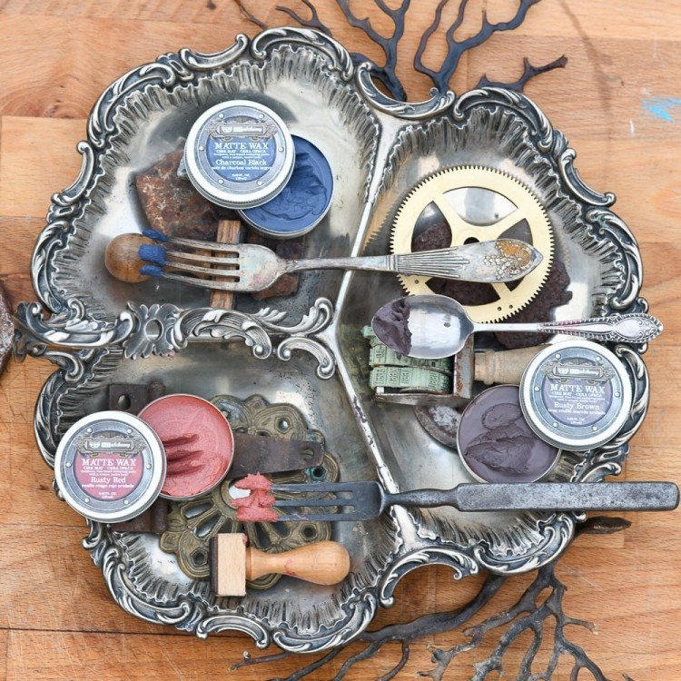 Wosk Old White Art Alchemy Matte Wax Finnabair (tubka)