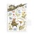 Papier washi A5 Hidden Grove 8 ark SBW17 Stamperia