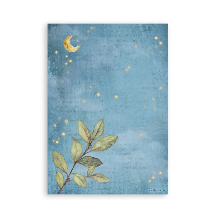 Papier washi A5 Hidden Grove 8 ark SBW17 Stamperia