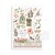 Papier washi A5 House of Roses 8 ark SBW18 Stamperia
