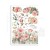 Papier washi A5 House of Roses 8 ark SBW18 Stamperia