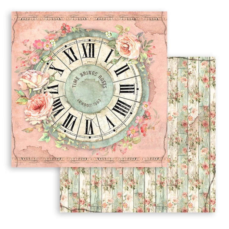 Zestaw papierów do scrapbookingu 20x20 House of Roses SBBS08 Stamperia