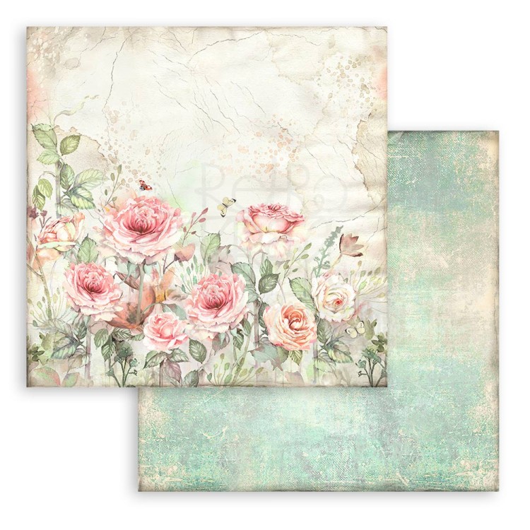 Zestaw papierów do scrapbookingu 20x20 House of Roses SBBS08 Stamperia