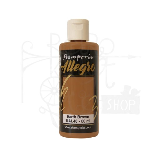 Farba akrylowa Allegro Earth Brown KAL40 Stamperia